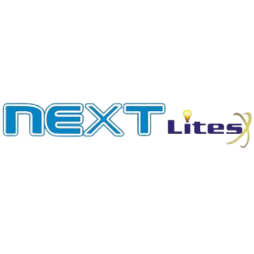 Next Lites logo, a Gloo client