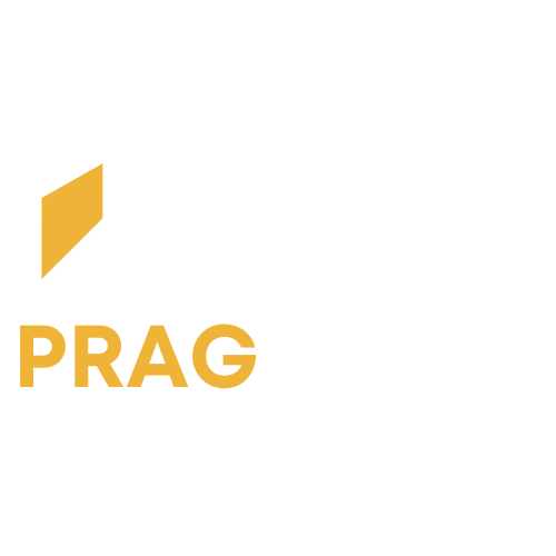 Prag India Cement logo, a Gloo client