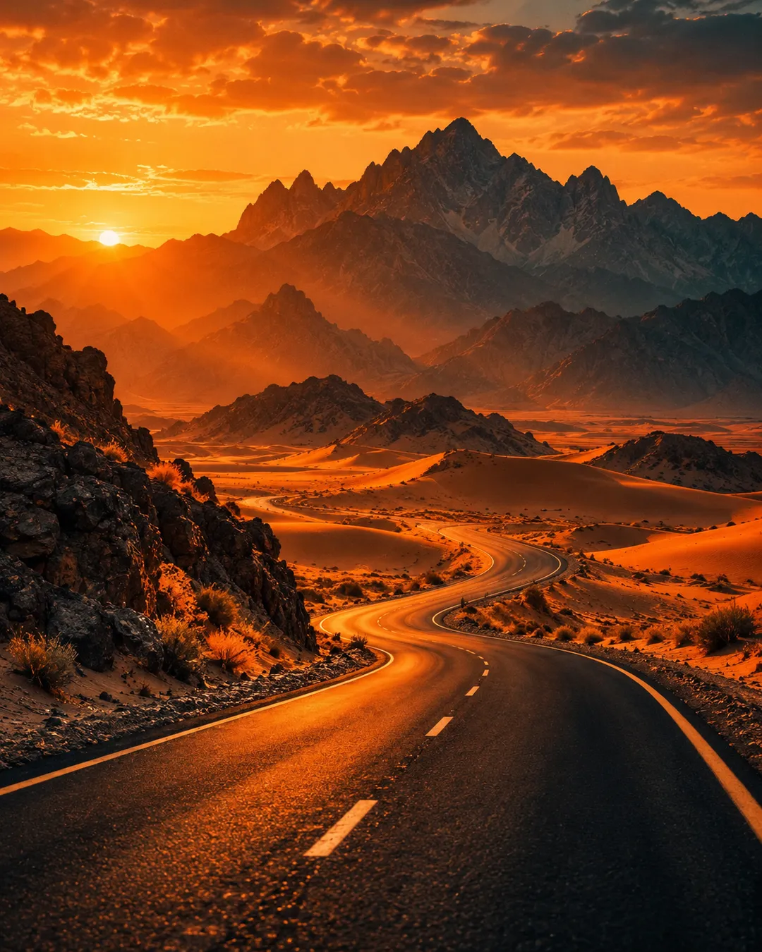 Sas Tours & Travels: a curated journey through mountain roads at golden hour