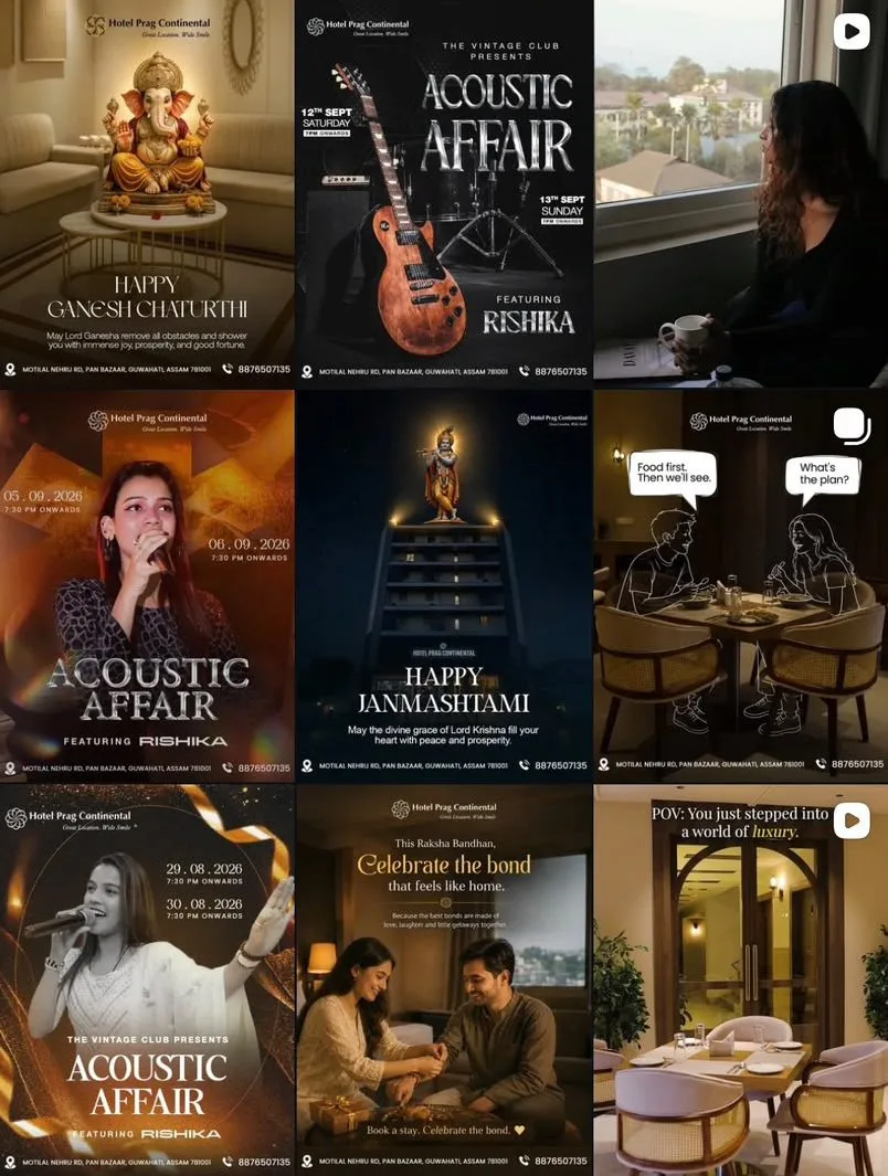 Instagram creative by Gloo for Hotel Prag Continental (@hotelpragcontinental)