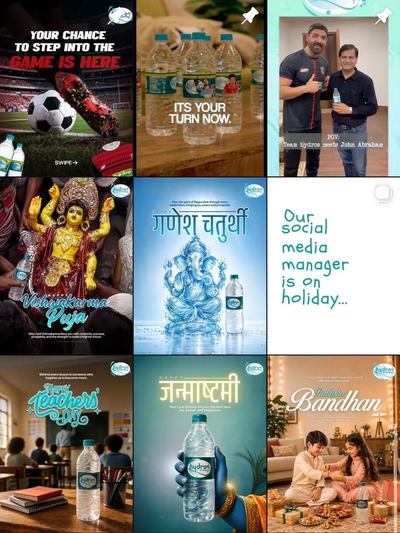 Instagram creative by Gloo for Hydros Assam (@hydros_assam)