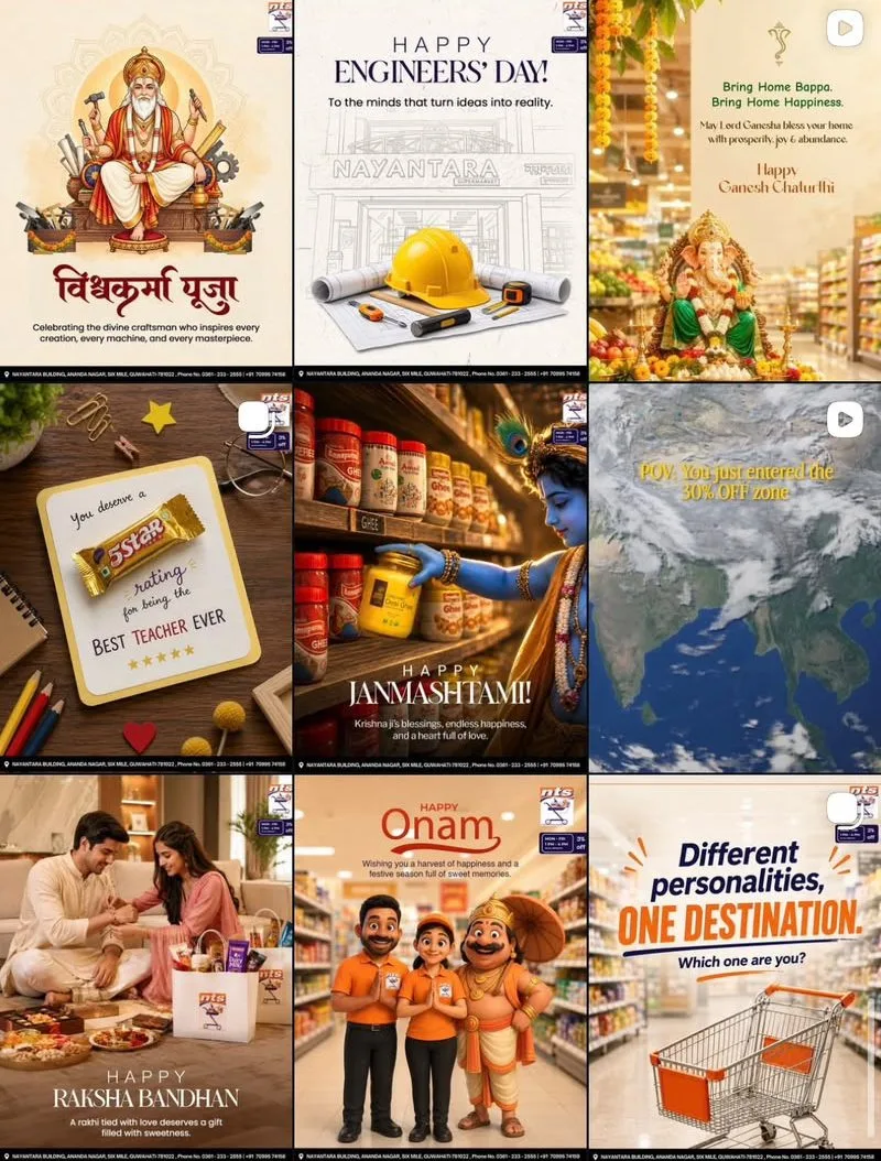 Instagram creative by Gloo for Nayantara Supermarket (@nayantarasupermarket)