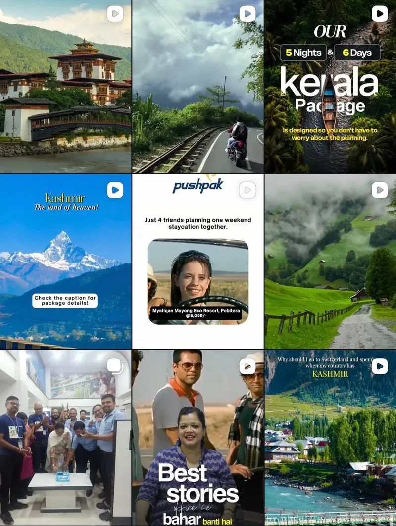 Instagram creative by Gloo for Pushpak Holidays (@pushpak.holidays)