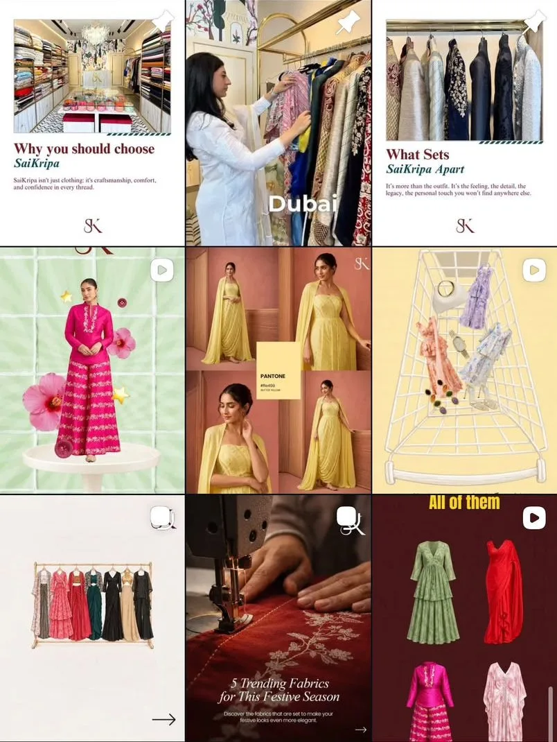 Instagram creative by Gloo for Saikripa Dubai (@saikripadxb)