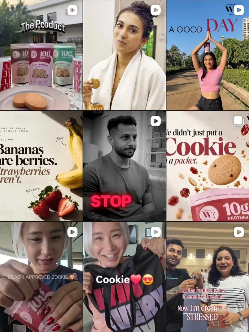 Instagram creative by Gloo for We Win Everyday (@we.wineveryday)