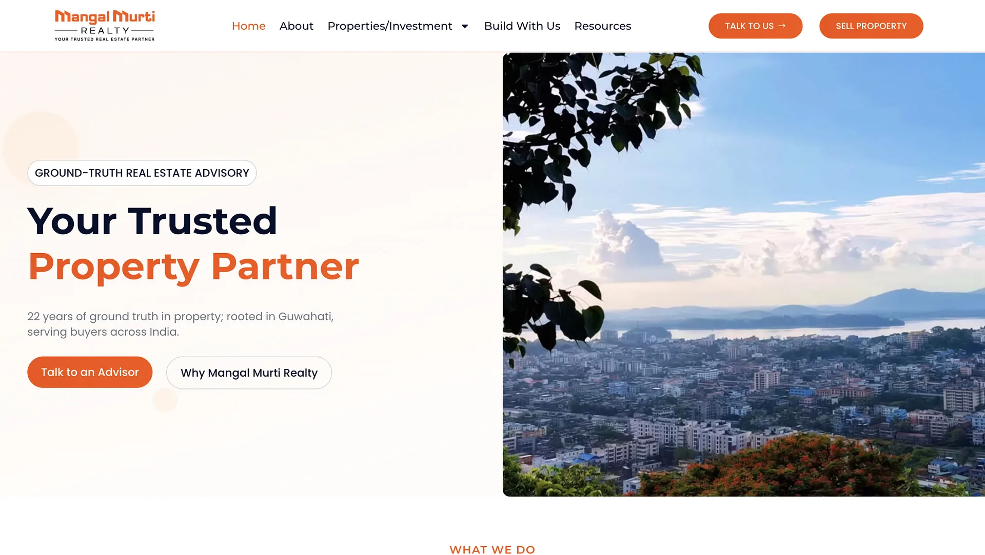 Mangal Murti Realty Guwahati real estate website